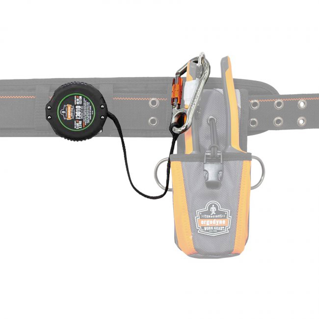 Ergodyne Squids 3010 Retractable 5 lb Tool Lanyard with Belt Loop Clip from GME Supply