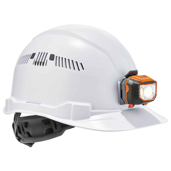 Ergodyne Skullerz 8972LED Class C Cap-Style Hard Hat + LED Light with Ratchet Suspension from GME Supply