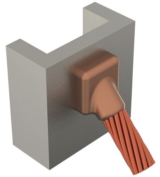 Cadweld Cable to Steel Vertical Mold- Angle from GME Supply