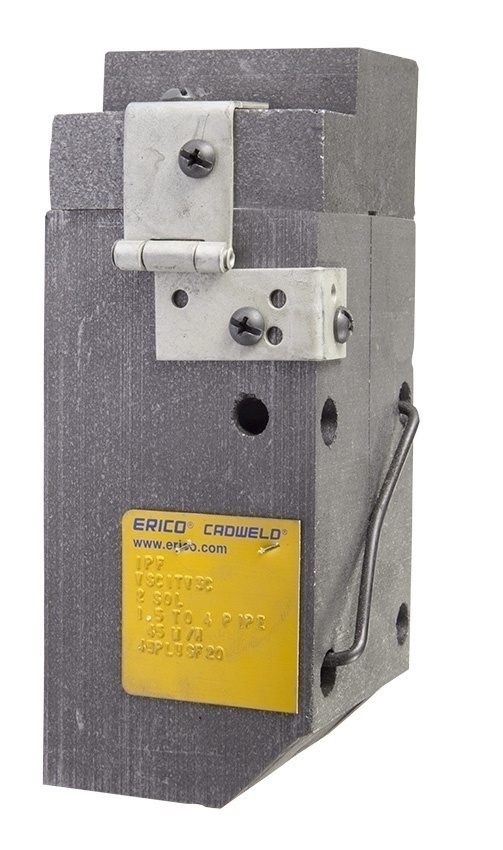 Cadweld Top Feed Cable to Vertical Pipe Up from Columbia Safety