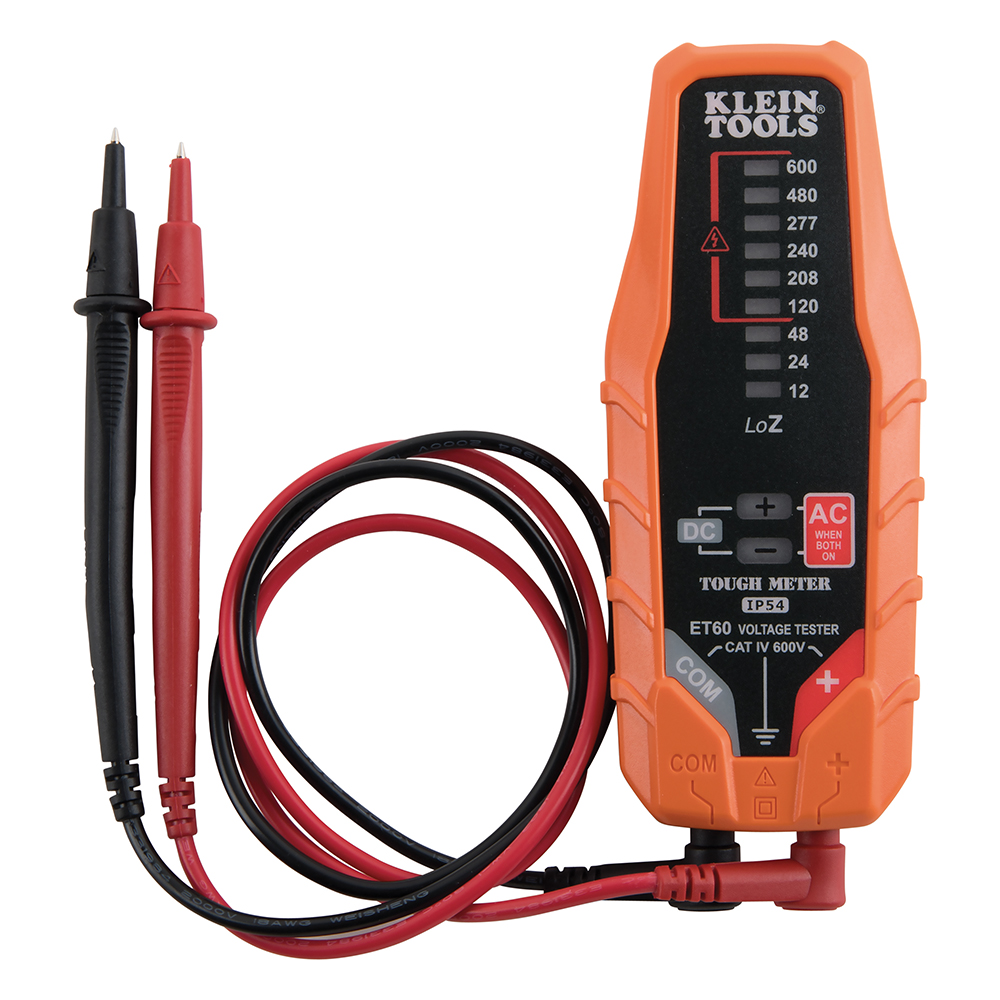ET60 AC/DC VOLTAGE TESTER, 600V from Columbia Safety