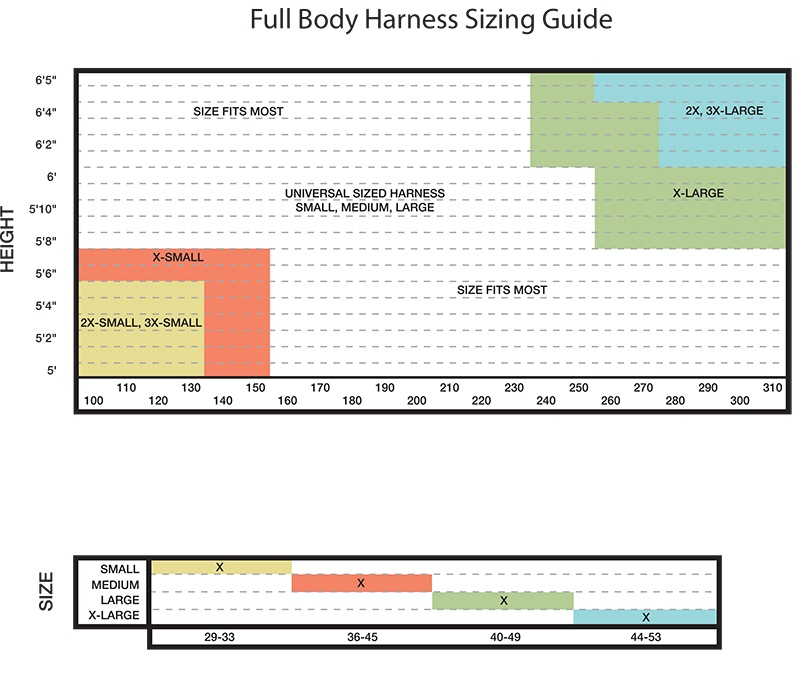 FallTech Journeyman Flex Aluminum 3 D-Ring Climbing Harness from GME Supply