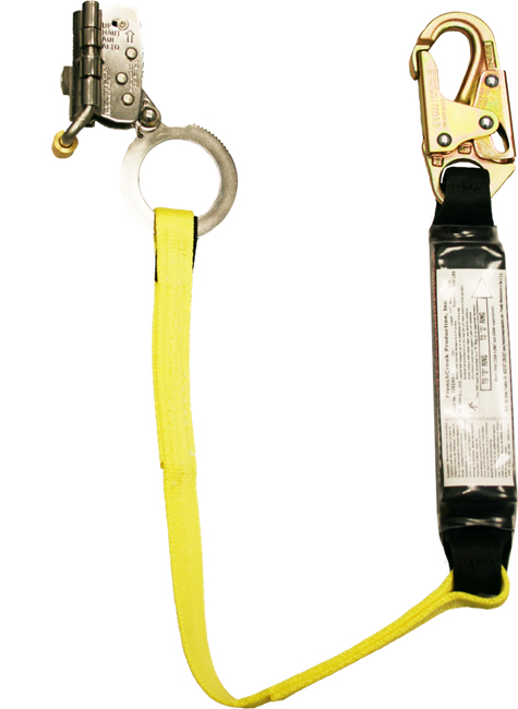 French Creek Rope Grab with Optional Shock Absorbing Lanyard from GME Supply