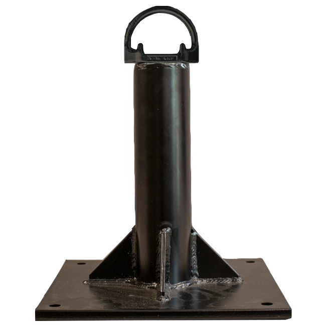 French Creek 12 Inch Steel Anchor Post with Fixed D-Ring from GME Supply