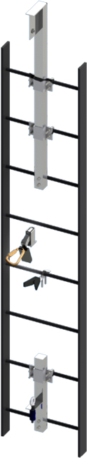 French Creek Ladder Safety Climbing System from GME Supply