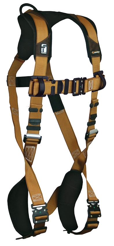 FallTech Advanced ComforTech Gel Non-Belted 1 D-Ring Climbing Harness with Quick Connect Buckles from GME Supply