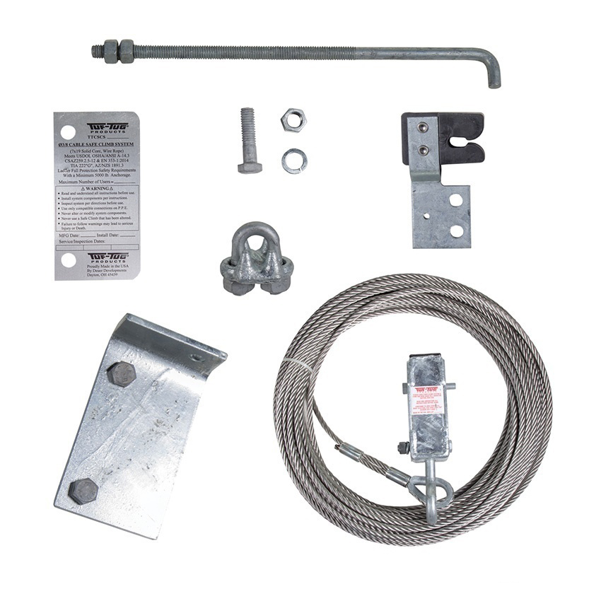 Tuf-Tug Monopole Cable Safe Climb System from GME Supply