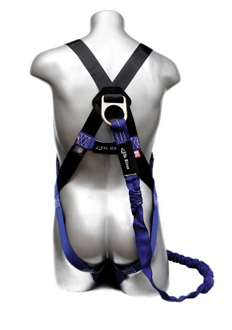 Elk River ConstructionPlus Harness with NoPac Lanyard from GME Supply