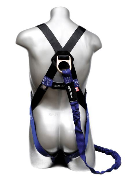 Elk River ConstructionPlus Harness with 6 Foot NoPac Lanyard from GME Supply