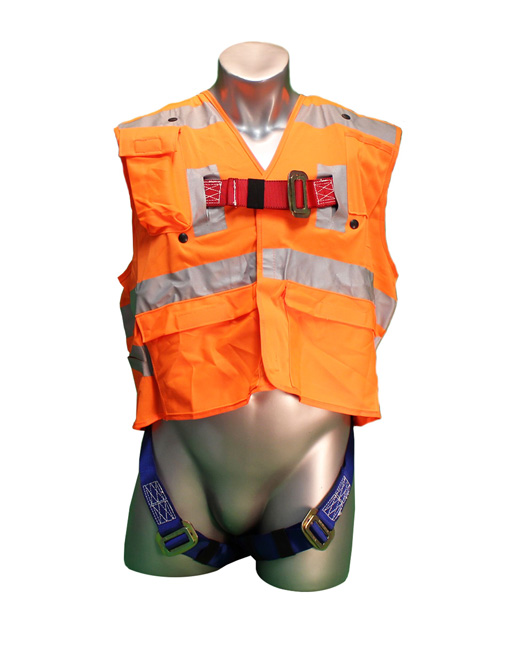 Elk River Freedom Orange Vest 3 D-Ring Harness from GME Supply