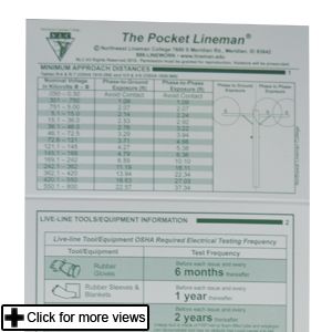 Pocket Lineman Guide from GME Supply
