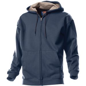 Benchmark FR Navy Zip-up Hooded Sweatshirt from GME Supply