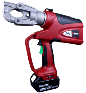Burndy PAT600L5 6-Ton Battery Actuated Crimp Tool from GME Supply