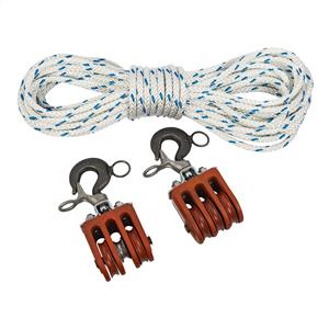 Chance Double and Triple Blocks with 150' Rope  from GME Supply
