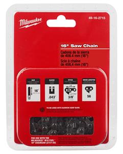Milwaukee 16" Saw Replacement Chain- 49-16-2715 from GME Supply