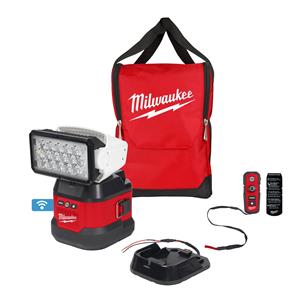 Milwaukee M18 Utility Remote Control Search Light w/ Portable Base- 2123-20 from GME Supply