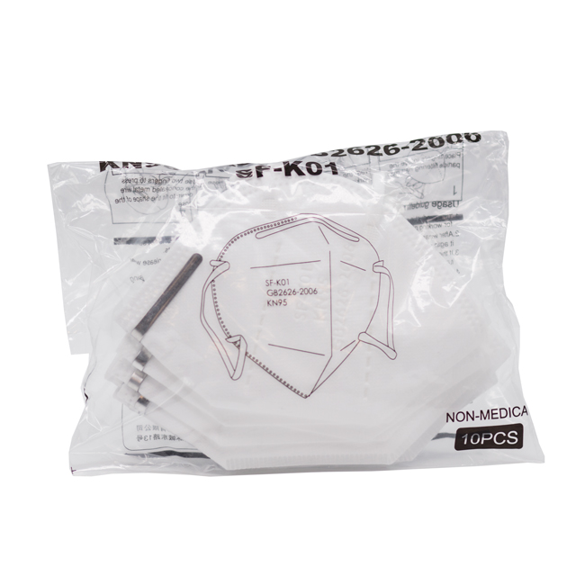 KN95 Lightweight Disposable Particulate Respiratory Protection Face Mask from GME Supply