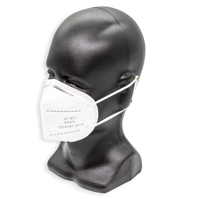 KN95 Lightweight Disposable Particulate Respiratory Protection Face Mask from GME Supply