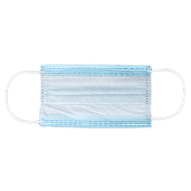 Global Glove Disposable 3 Ply Face Mask with Ear Loops (50 Pack) from GME Supply