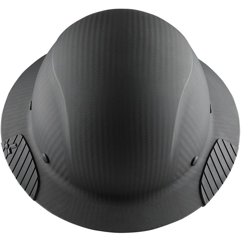Lift Safety DAX Carbon Fiber Full Brim Matte Hard Hat from GME Supply