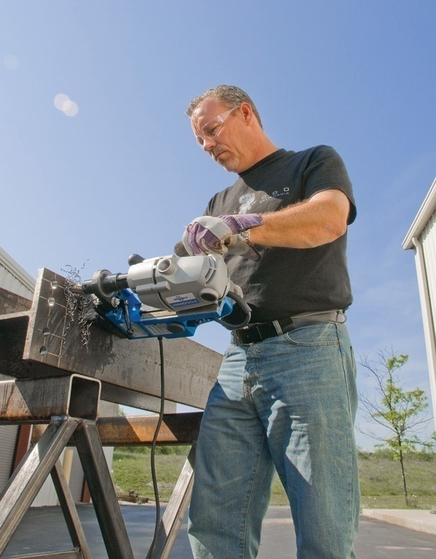 Hougen HMD904S Versatile Portable Mag Drill with Swivel Base from Columbia Safety