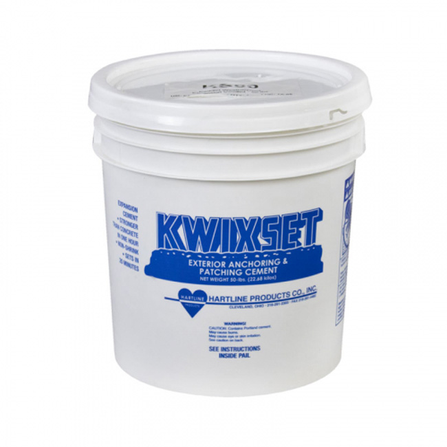 Kwixset Anchoring and Patching Cement from GME Supply