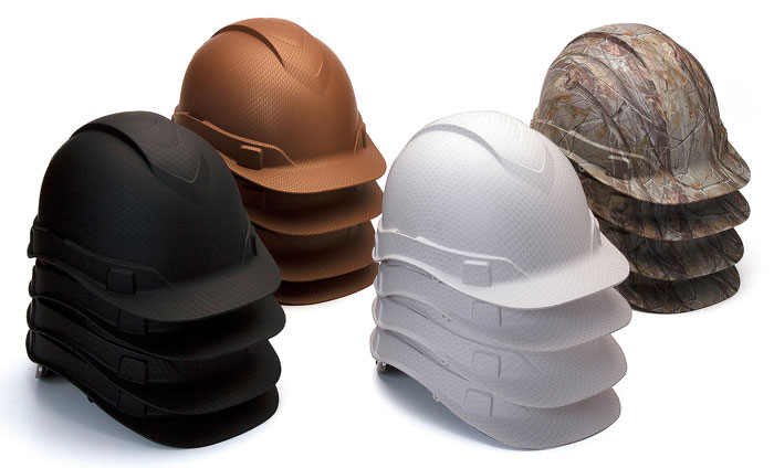 Pyramex Ridgeline Cap Style 16 Matte Mixed Hard Hats from GME Supply