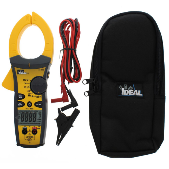 Ideal Industries 1000A AC/DC TRMS TightSight Clamp Meter from GME Supply