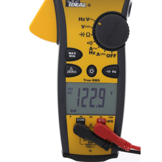 Ideal Industries 1000A AC/DC TRMS TightSight Clamp Meter from GME Supply