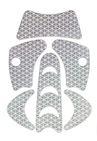 Kask Reflective Stickers for Super Plasma Helmets from GME Supply