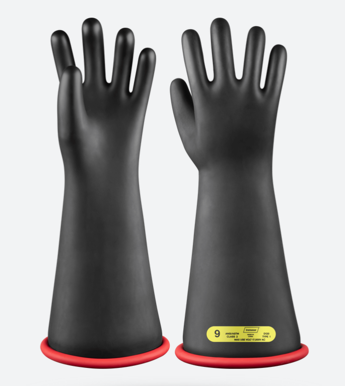 16 CLASS 2 RUBBER GLOVE from GME Supply
