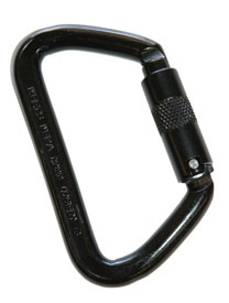 ISC Wizard Steel D 3 Stage Autolock Carabiner, 70kn from GME Supply