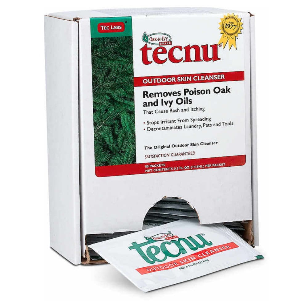 TecLabs Tecnu Poison Oak and Ivy Half Ounce Single Use (Box of 50) from GME Supply