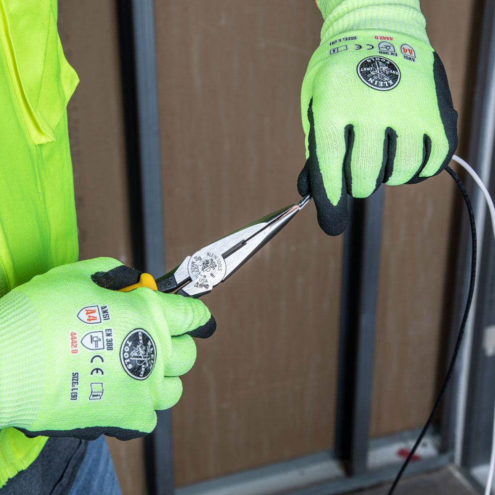 Klein Tools J203-8 Journeyman Heavy-Duty Long-Nose Pliers from Columbia Safety