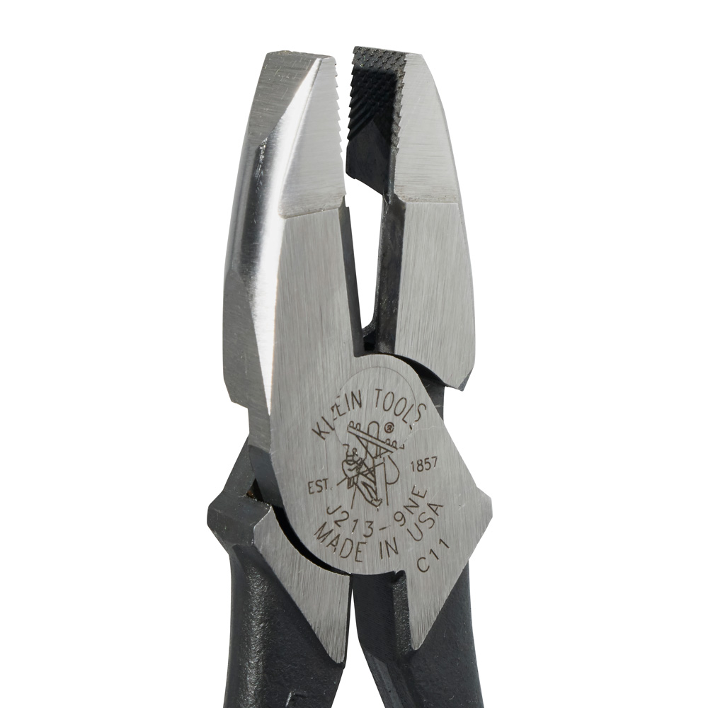 Klein Tools J2000-9NE 9-Inch Journeyman High-Leverage Side-Cutting Pliers from GME Supply
