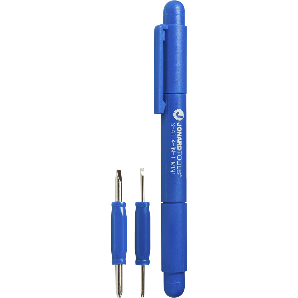 Jonard 4 in 1 Mini All-Purpose Screwdriver Pack of 10 from GME Supply