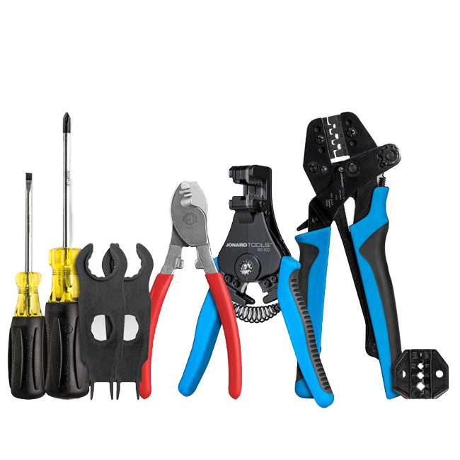 Jonard Solar Panel MC3 & MC4 Crimping Tool Kit from GME Supply