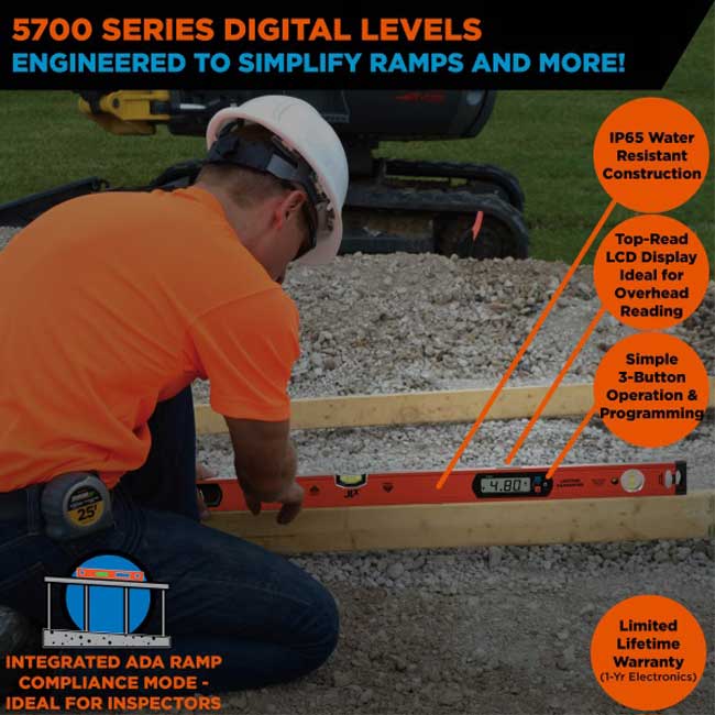 Johnson Level JLX 48 Inch Programmable Digital Level from GME Supply
