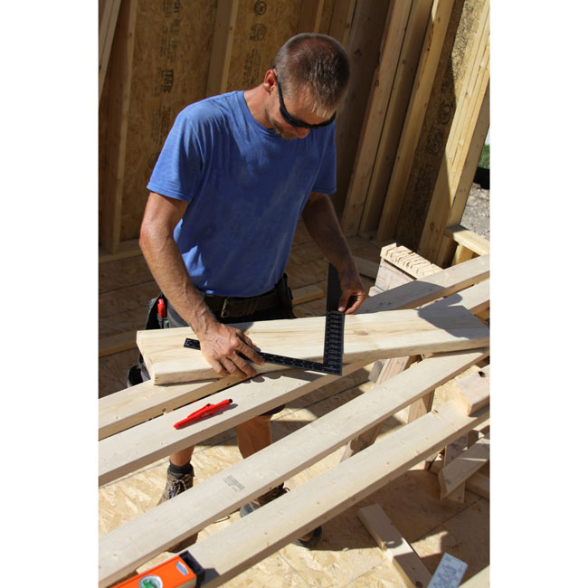 Johnson Level 16 Inch x 24 Inch Black Aluminum Framing Square  from GME Supply