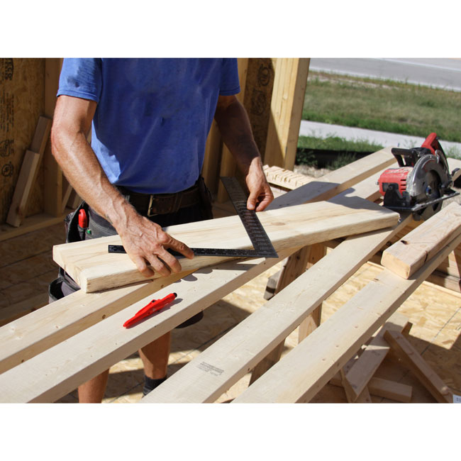 Johnson Level 16 Inch x 24 Inch Black Aluminum Framing Square  from GME Supply