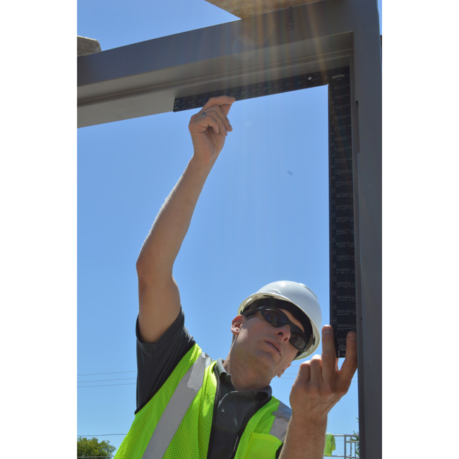 Johnson Level 16 Inch x 24 Inch Black Aluminum Framing Square  from GME Supply