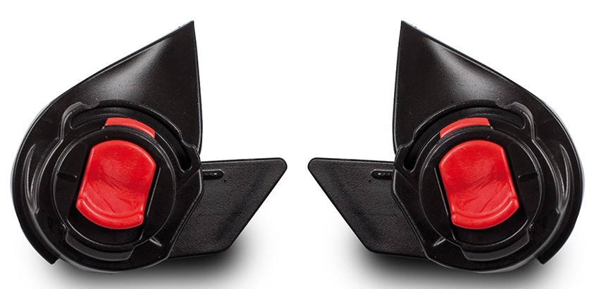 Kask Zen FF Full Face Visor Kit with Brim - Clear, Smoke, & Metal Mesh from GME Supply