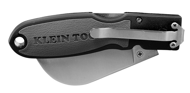 Klein Tools Lightweight 2-3/8 Inch Lockback Pocket Knife with Sheepfoot Blade from GME Supply