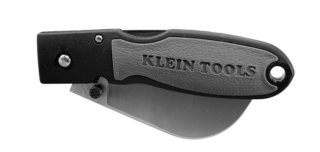 Klein Tools Lightweight 2-3/8 Inch Lockback Pocket Knife with Sheepfoot Blade from GME Supply