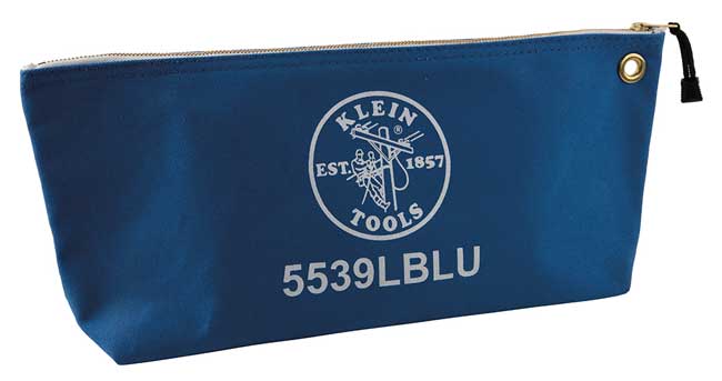 Klein Tools Large Canvas Zipper Bag from GME Supply