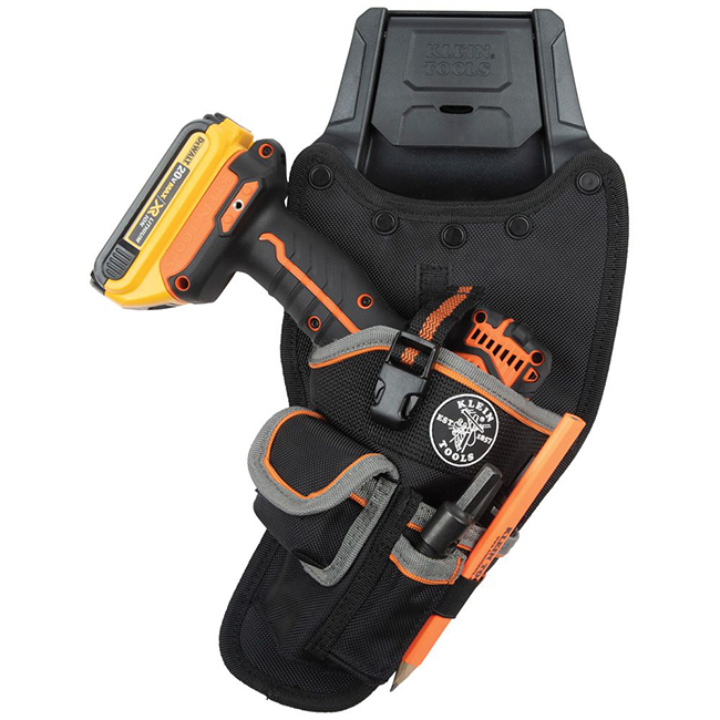 Klein Tools 55917 Tradesman Pro Modular Drill Pouch with Belt Clip from GME Supply