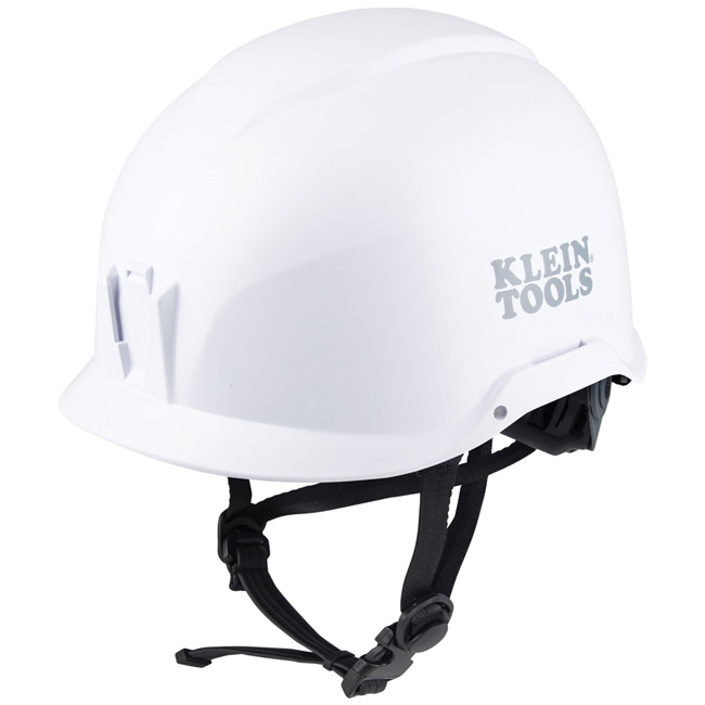 Klein Tools Safety Helmet, Non-Vented-Class E, White from GME Supply