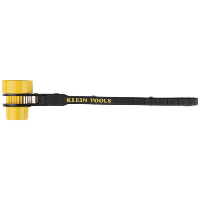 Klein Tools KT151T 4-in-1 Lineman's Ratcheting Wrench from GME Supply