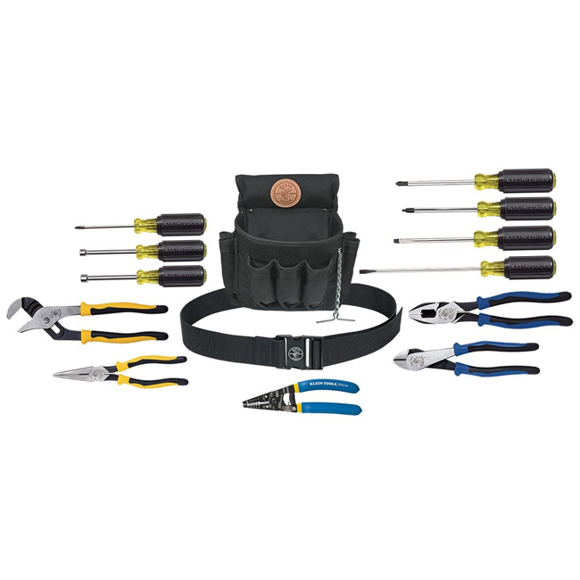 Klein Tools 14 Piece Professional Apprentice Tool Set from GME Supply