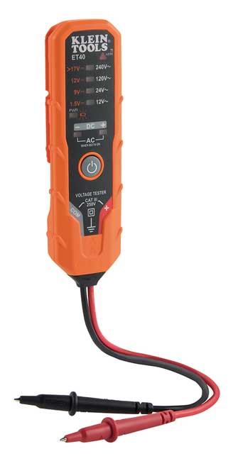 Klein Tools Electronic AC/DC Voltage Tester from GME Supply